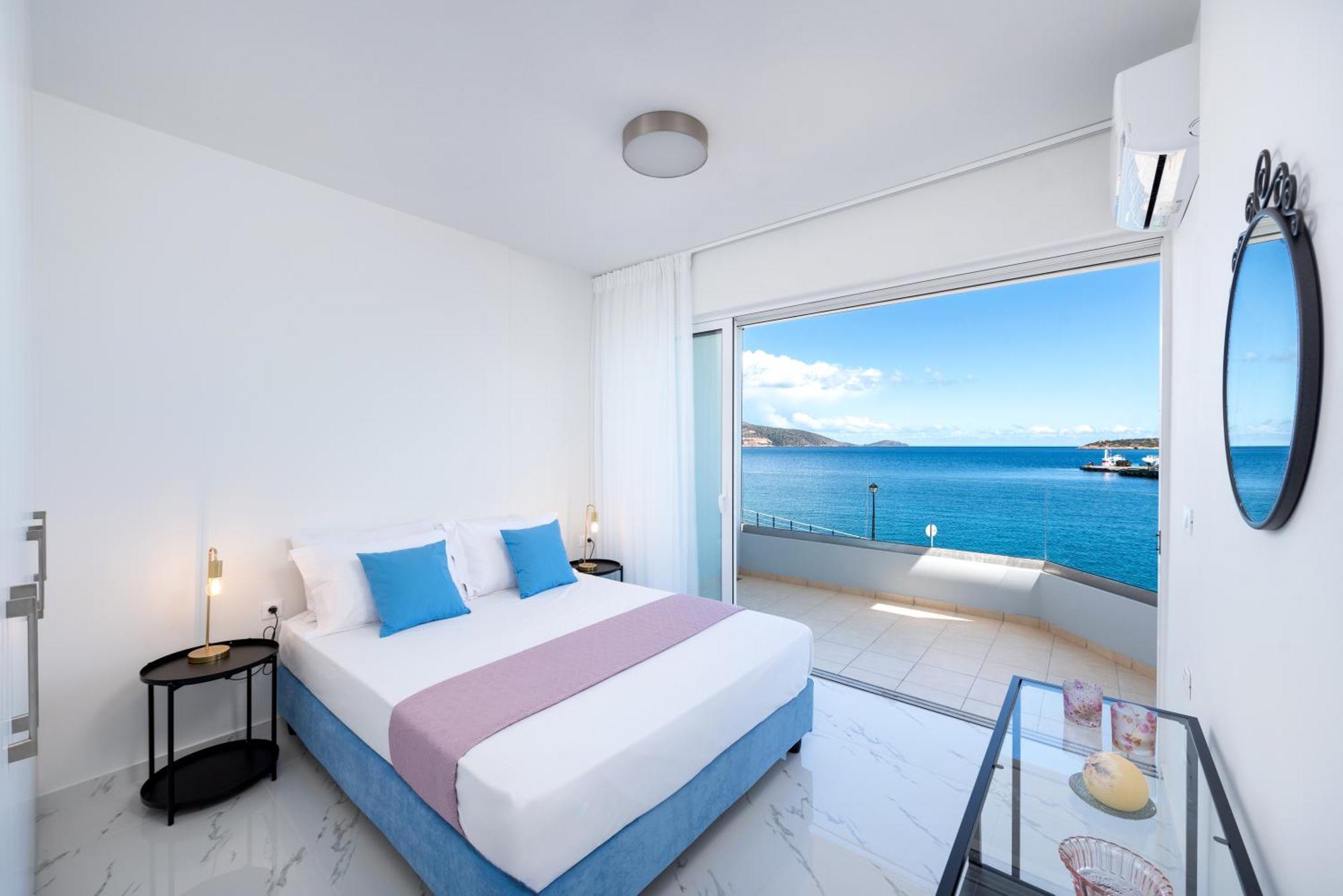 Ágios Nikólaos Sea View Bliss 2Br Agios Getaway 아파트 외부 사진