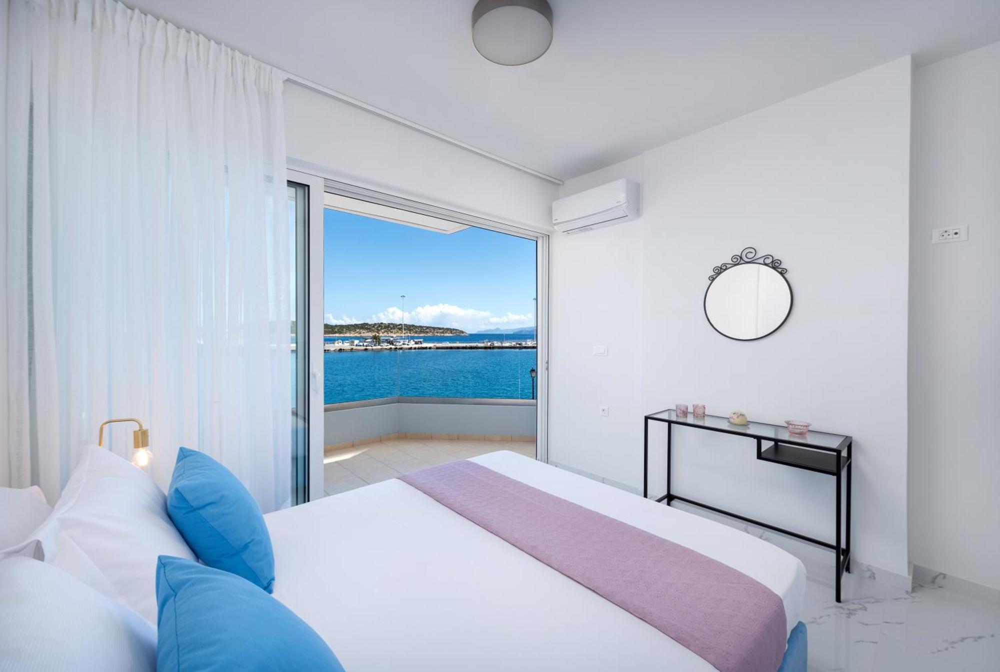 Ágios Nikólaos Sea View Bliss 2Br Agios Getaway 아파트 외부 사진